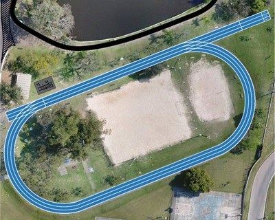 Centenário ganha nova pista de corrida e academia ao ar livre