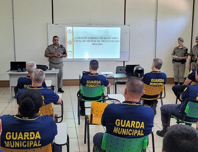 Guardas municipais concluem curso de formação
