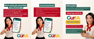 GurIA confirma consultas e exames especializados pelo SUS