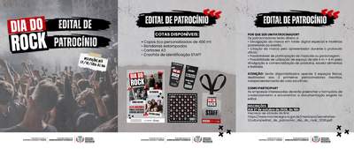 Prefeitura lança edital de patrocínio para o Dia do Rock