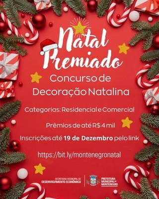 Prorrogadas inscrições ao Concurso de Decoração Natalina