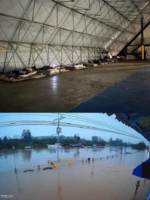 Rio Caí chega a 7,58 metros e Defesa Civil mantém atendimento às famílias atingidas